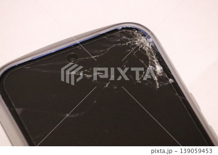 割れたスマホ 割れたスマホ 139059453