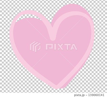 Illustration of pink heart with pink outline for sticker, tattoo, fabric print, decorations, clip art, love logo, icon, Valentine's Day, card, sign, symbol, February, pin, pimple patch, brooch Illustration of pink heart with pink outline for sticker, tattoo, fabric print, decorations, clip art, love logo, icon, Valentine's Day, card, sign, symbol, February, pin, pimple patch, brooch 139060141