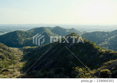 大坂山の登山道から見える景色 139060301