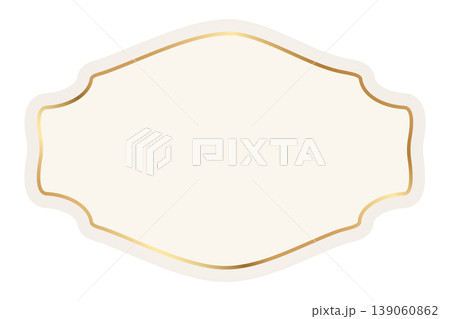 Vintage ornate border with decorative elements, classic emblem design for luxury branding, retro graphics, antique-style banners, ornamental badges. Vector illustration Vintage ornate border with decorative elements, classic emblem design for luxury branding, retro graphics, antique-style banners, ornamental badges. Vector illustration 139060862