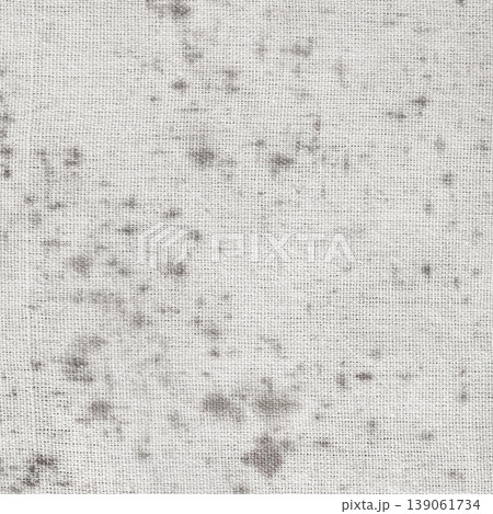 Fungus on fabric, texture of old white cotton with black mold spots and dirty. Fungus on fabric, texture of old white cotton with black mold spots and dirty. 139061734