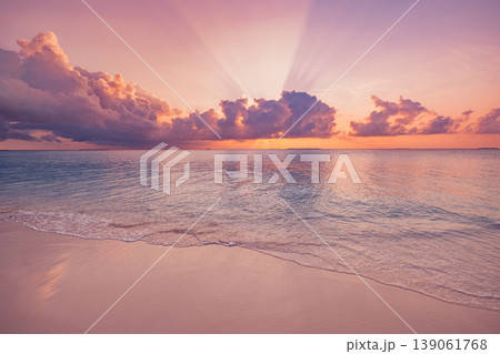 Radiant sunset beach sun rays meditation positive energy peaceful summer shoreline stunning nature outdoors serene waves golden light tranquil horizon shore Radiant sunset beach sun rays meditation positive energy peaceful summer shoreline stunning nature outdoors serene waves golden light tranquil horizon shore 139061768