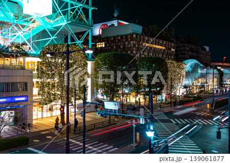 世田谷区二子玉川駅前の綺麗なイルミネーション 世田谷区二子玉川駅前の綺麗なイルミネーション 139061877