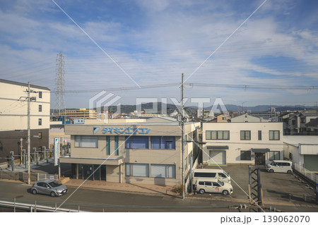 Scenic Countryside View from Train Between Kyoto and Nara Nov 27 2025 139062070