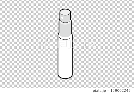 白いスプレーボトルのイラスト 白いスプレーボトルのイラスト 139062243