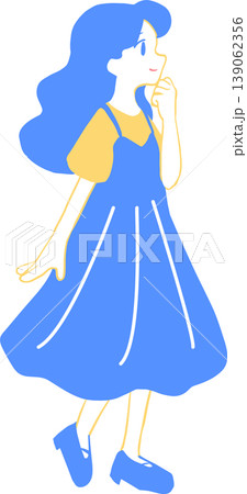 横向きの女性 横向きの女性 139062356