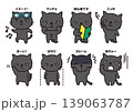 黒猫セット 139063787