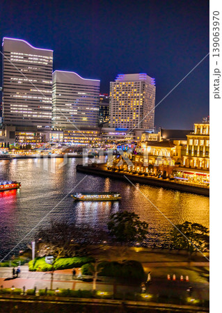 いつ見ても美しいヨコハマみなとみらいの夜景 いつ見ても美しいヨコハマみなとみらいの夜景 139063970