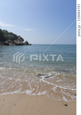 長州島の南端に広がる白鰽湾の美しいビーチ 長州島の南端に広がる白鰽湾の美しいビーチ 139064797