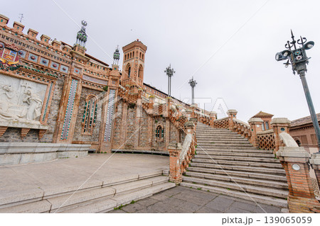 The Grand Staircase of Teruel in Spain 139065059