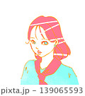 眼差しの強い女性 139065593