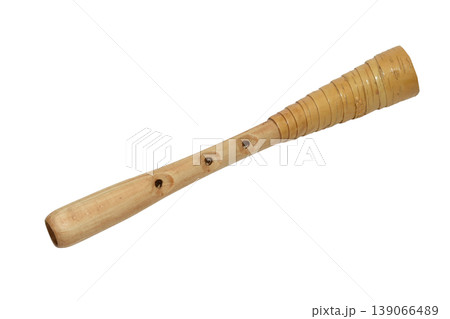 Souvenir wooden flute or pipe. 139066489