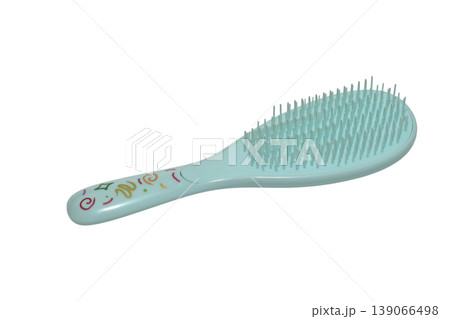 A brush for combing wet or dry hair. 139066498