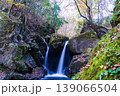 晩秋の音水渓谷の風景　明神滝4　兵庫県宍粟市 139066504