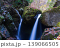 晩秋の音水渓谷の風景　明神滝3　兵庫県宍粟市 139066505