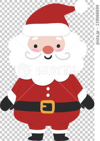 Christmas Santa claus playful cartoon character flat illustration Christmas Santa claus playful cartoon character flat illustration 139066699