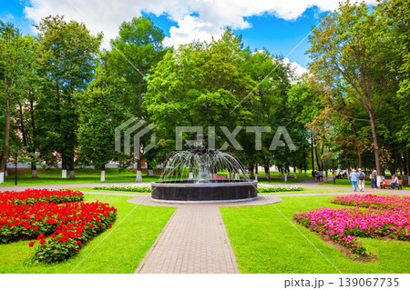 Public park in Vladimir city, Russia Public park in Vladimir city, Russia 139067735