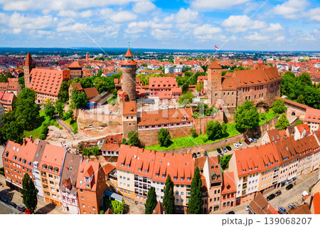 Nuremberg Castle in Nuremberg city, Bavaria 139068207