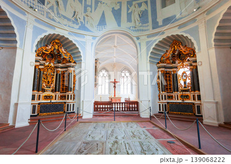 Marienkirche interior in Wurzburg Marienberg Fortress 139068222