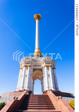 Independence Monument in Dushanbe, capital of Tajikistan Independence Monument in Dushanbe, capital of Tajikistan 139068411