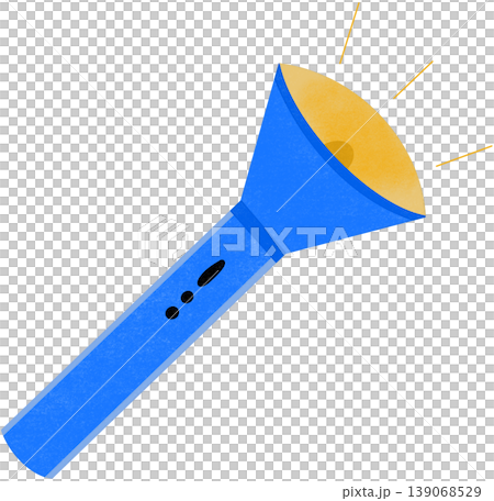blue torch light 139068529
