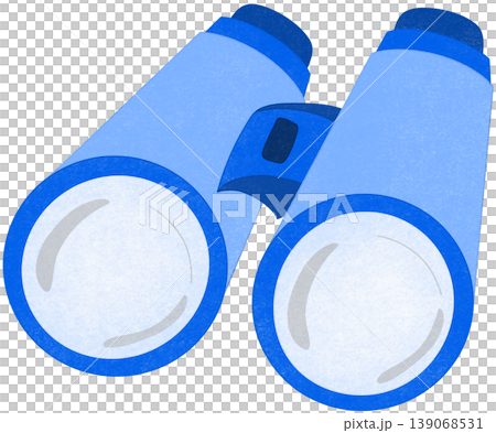 blue binoculars 139068531