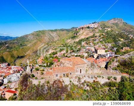 Chiesa Madonna della Rocca and Taormina Castle, Sicily Chiesa Madonna della Rocca and Taormina Castle, Sicily 139068699