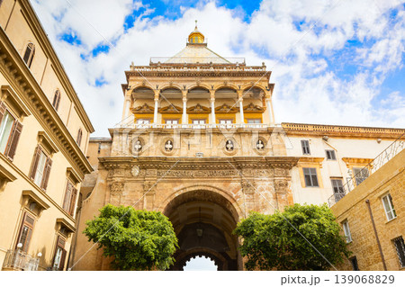 Porta Nuova is a monumental city gate of Palermo Porta Nuova is a monumental city gate of Palermo 139068829