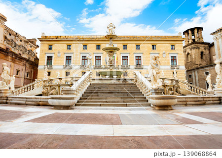 Praetorian Fountain or Fontana Pretoria and Praetorian Palace or Palazzo Pretorio 139068864