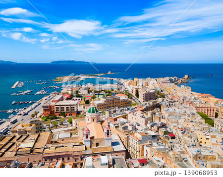 Chiesa San Francesco aerial panoramic view in Sicily 139068953