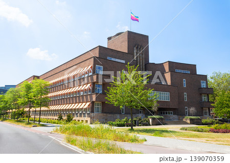 Hogeschool Rotterdam university building in Rotterdam, Netherlands Hogeschool Rotterdam university building in Rotterdam, Netherlands 139070359