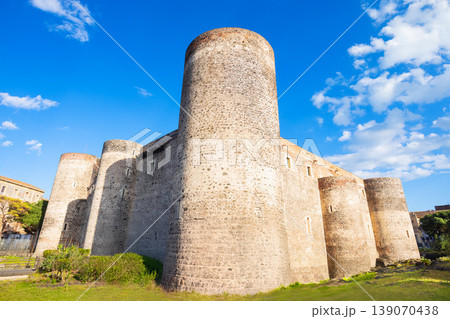 Castello Ursino is a royal castle in Catania Castello Ursino is a royal castle in Catania 139070438