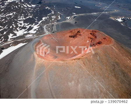 Mount Etna or Etna Volcano near Catania city, Sicily 139070462