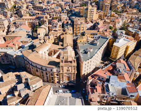 Civic Art Gallery of Filippini College aerial view, Agrigento Civic Art Gallery of Filippini College aerial view, Agrigento 139070512
