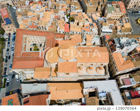 Chiesa del Collegio dei Gesuiti aerial view, Syracuse 139070564
