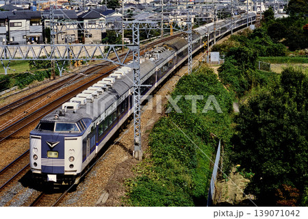 2007年　東海道線を走る583系金光臨12両 139071042