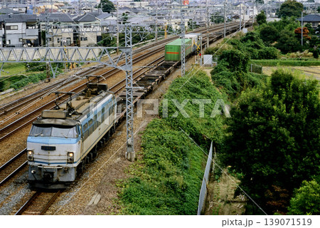 2007年 東海道線を走るEF6629コンテナ貨物列車 2007年 東海道線を走るEF6629コンテナ貨物列車 139071519
