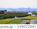 2007年　築堤を走る113系回送電車8両 139072041
