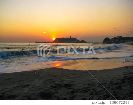 海・江の島の夕景 海・江の島の夕景 139072295