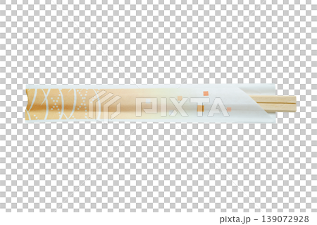 一次性筷子和筷子包裝紙的摳圖(橘色)(透明PNG格式) 一次性筷子和筷子包裝紙的摳圖(橘色)(透明PNG格式) 139072928