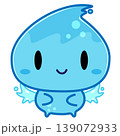 水、水滴、水の精、妖精、キャラクター、かわいい 139072933