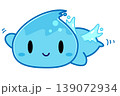 水、水滴、水の精、妖精、キャラクター、かわいい 139072934