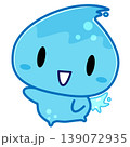 水、水滴、水の精、妖精、キャラクター、かわいい 139072935