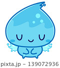 水、水滴、水の精、妖精、キャラクター、かわいい 139072936