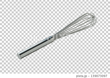 泡だて器の切り抜き素材（透過PNG） 139073097