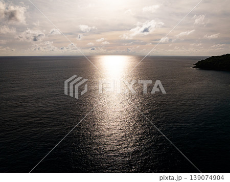 Beautiful Light Sunset or sunrise over sea,Aerial view scenery Sky with Amazing clouds and waves in sunset sky nature light cloud background Beautiful Light Sunset or sunrise over sea,Aerial view scenery Sky with Amazing clouds and waves in sunset sky nature light cloud background 139074904