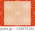 レトロ小花　便箋 139075162