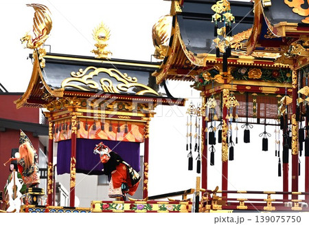 高山祭のからくり奉納 岐阜 高山祭のからくり奉納 岐阜 139075750