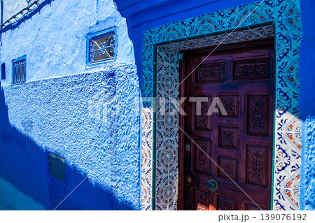 Chefchaouen is a city located in the north Morocco Chefchaouen is a city located in the north Morocco 139076192