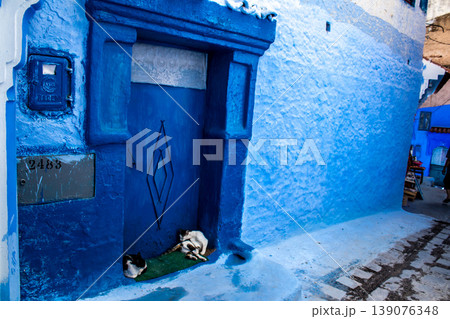 Chefchaouen is a city located in the north Morocco Chefchaouen is a city located in the north Morocco 139076348